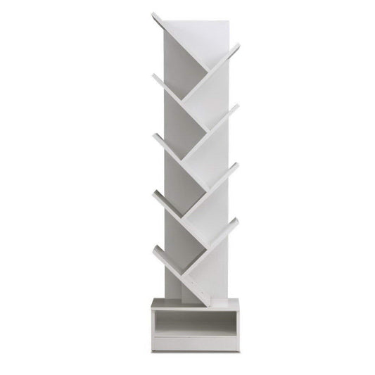 Tree Bookshelf 9 Tiers - ECHO White