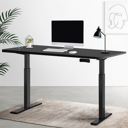 Standing Desk Motorised Dual Motor Black 120CM