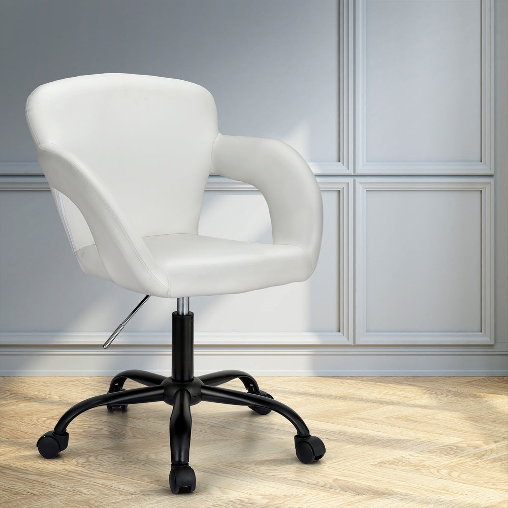 Office Chair Mid Back White