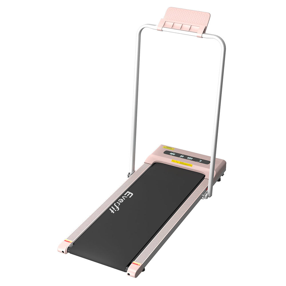 Treadmill Electric Walking Pad Under Desk Home Gym Fitness 380mm Pink