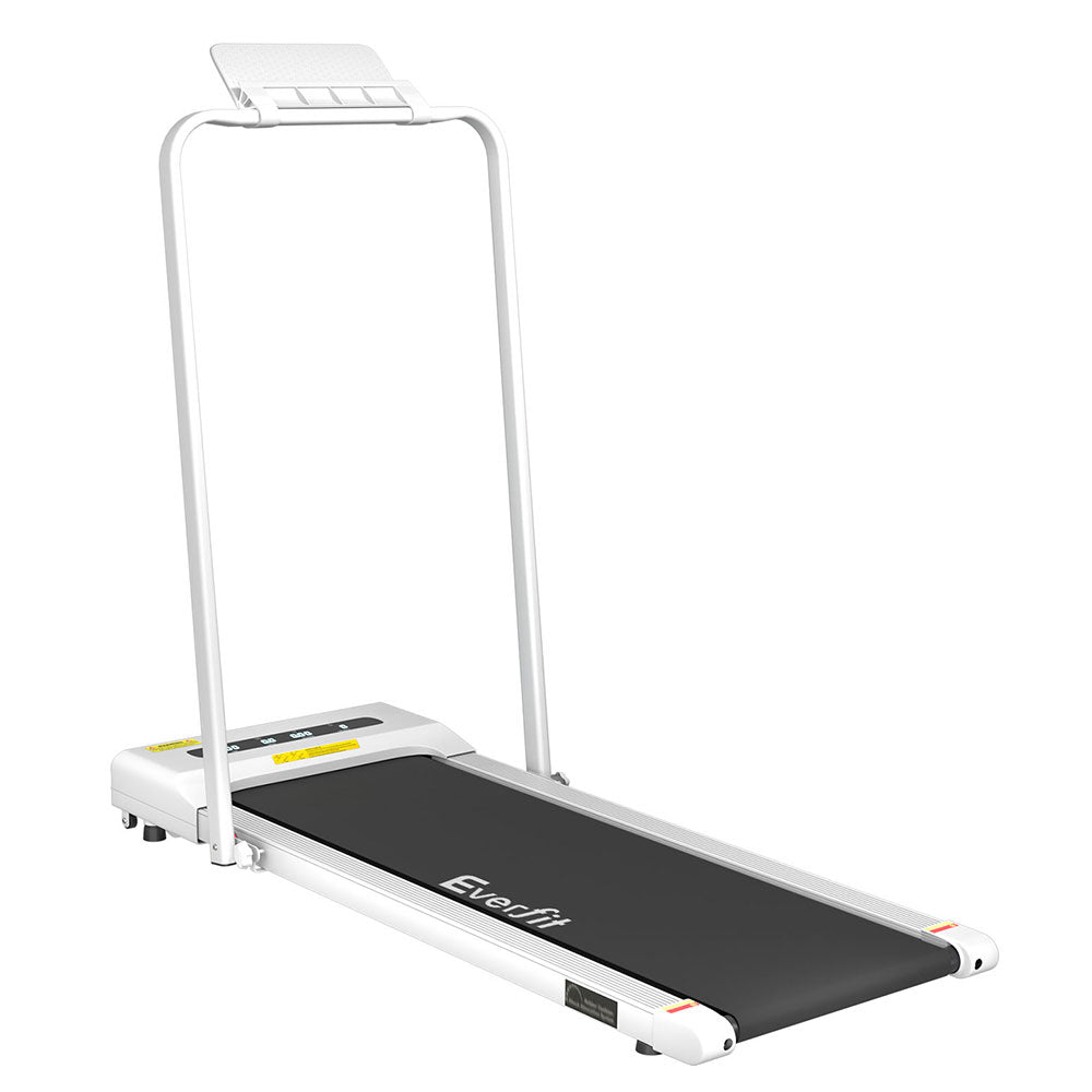 Treadmill Electric Walking Pad Under Desk Home Gym Fitness 380mm White